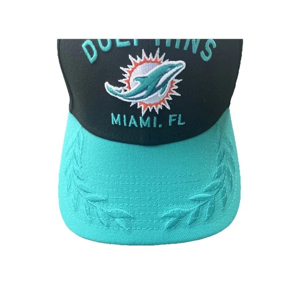 Miami Dolphins New Era Hat 39Thirty 2025‎ Draft Fitted Small Medium S/M NWT